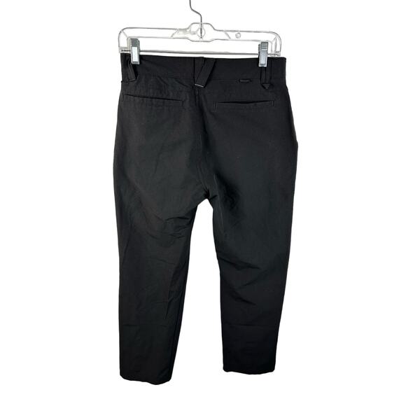 Oakley Performance Pants Nylon Flex Fit Black Size 28x28 Split Hem Womens - Picture 2 of 13